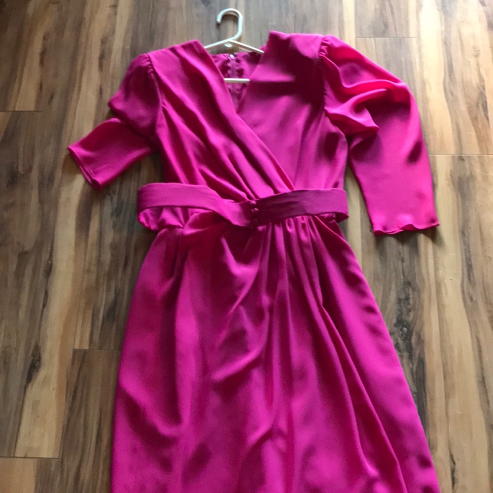 Formal Fuscia Dress